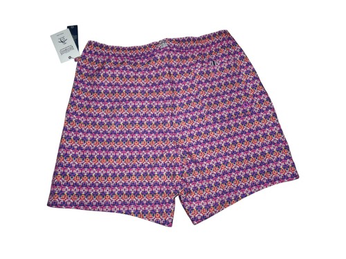 Penguin Mens Swim Trunks Mesh Lined Shorts Vivid Viola Large NWT $75 - Picture 6 of 7