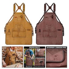 Canvas Apron Welder Men Soft Gardening Blacksmith Workwear Canvas Tool Apron