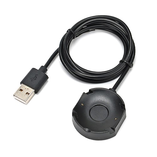1M USB Charging Cradle Charger Cable For Nokia Withings Steel HR Smart Watch - Photo 2 sur 12
