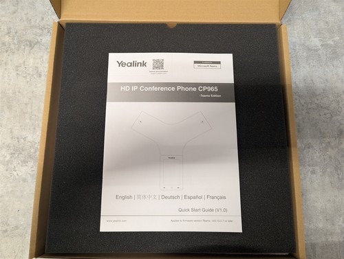 Yealink CP965 CP 965 HD Touchscreen IP Conference Phone TEAMS Display VOIP - Picture 4 of 5