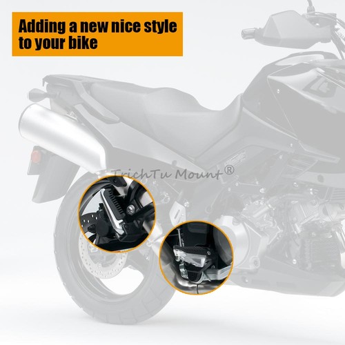 Front Rear Footpegs Foot Pegs Footrest For Suzuki GSX1300R Hayabusa 2008-2012 09 - Picture 3 of 15