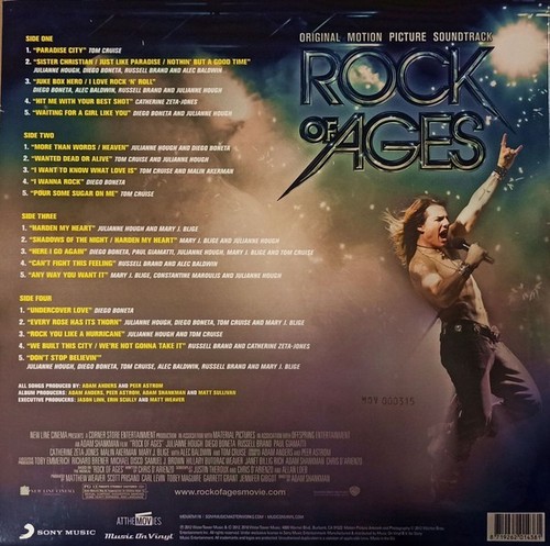 ROCK OF AGES - OST - 2-LP - PINK VINYL - EXTREMELY RARE/OOP - LE OF 1000 - NEW! - Foto 6 di 22