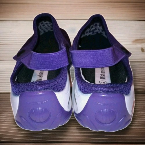 Orthopedic Diabetic Walking Shoes Womens Sneakers Nursing Purple SZ 40 (9-9 1/2) - Picture 6 of 11