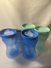 NUK GERBER BABY First Essentials Fun Grip Hard Spout SippEE Cup Multicolor 4 New