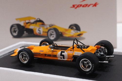 SPARK 18S116 MCLAREN M7A 1969 MEXICAN GP WINNER #5 DENNY HULME SCALE 1:18 RARE! - Bild 9 von 15