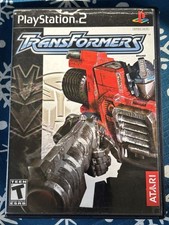 Transformers (PlayStation 2 PS2) Complete In Box CIB TESTED RESURFACED!!