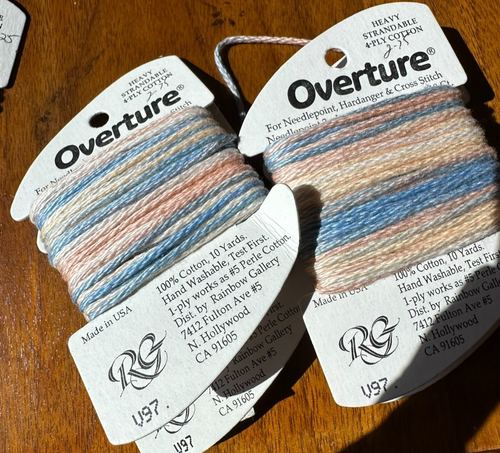 Overture Rainbow Gallery heavy stradable 4 ply cotton assortment D - Picture 1 of 2