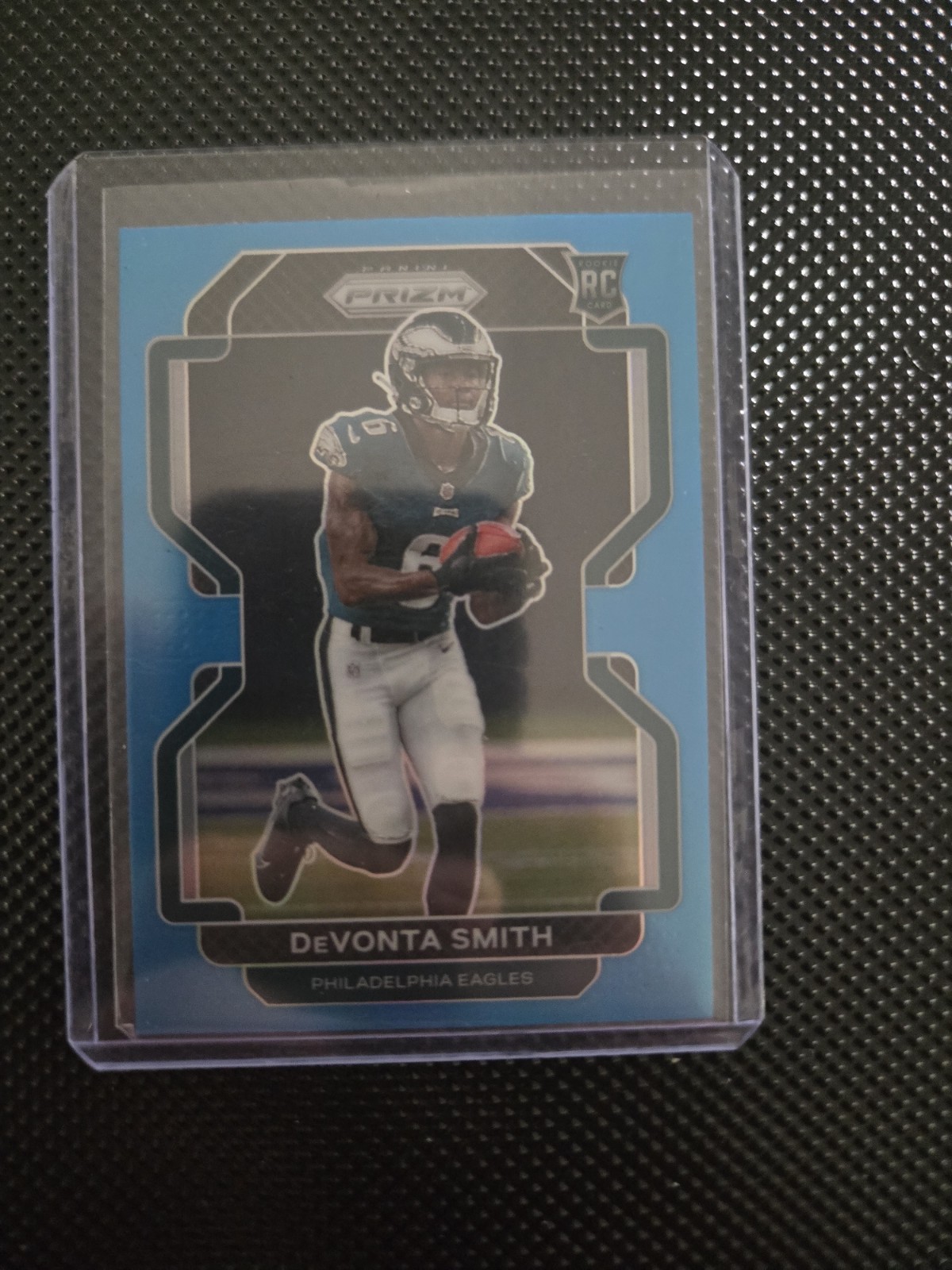 2021 Panini Prizm Prizms Light Blue #335 DeVonta Smith