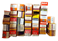 30 Vacuum Tubes NOS 7v-11 Filament Voltages  free shipping 