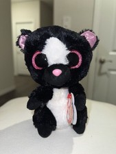 FLORA the Skunk - TY Beanie Boos - 6 inch MINT NWT 🦨