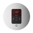 Mr Steam ITRD Itempo Round Steam Shower Control and Steamhead - Chrome