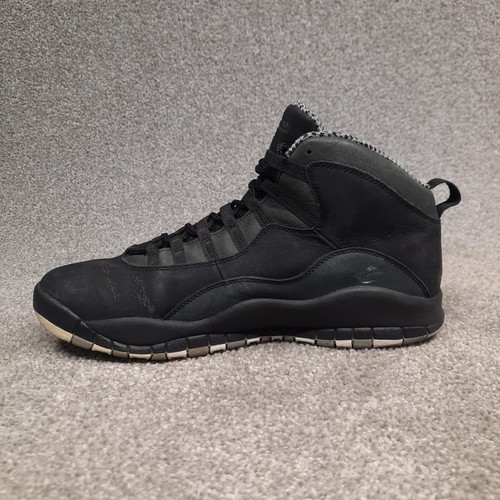 Nike Air Jordan 10 Retro Stealth Black Basketball Shoes Sneaker Men's 11.5 2012 - Picture 3 of 11