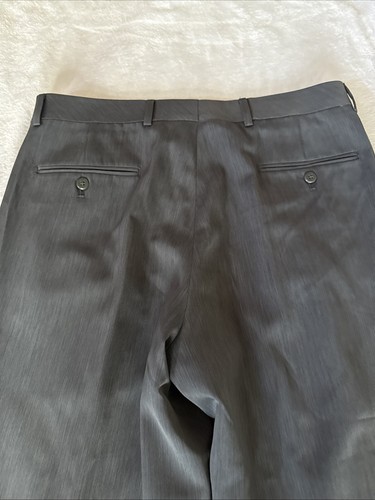 Stafford Superpant Anzughose mit Bündchen für Herren, grau ~ 100 % Poly ~ 34 x 30 - Bild 3 von 6