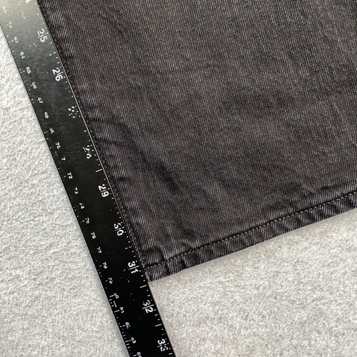 J Crew Jeans Mens 38x32 Classic Straight Black Denim Cotton Preppy City Casual - Picture 8 of 18