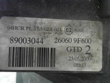 Feu avant (phare) Nissan PRIMERA