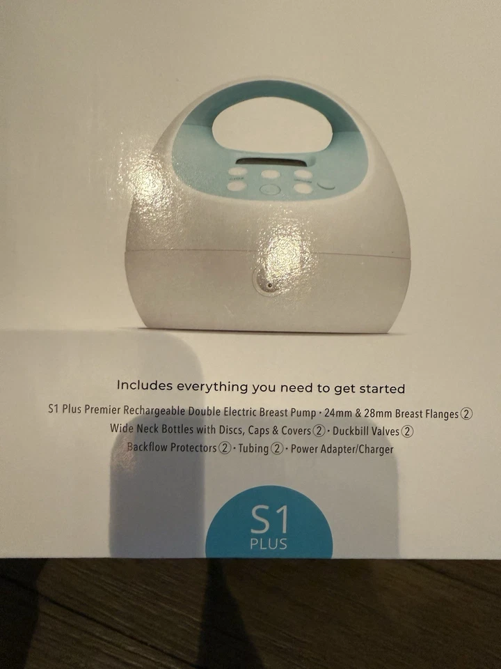 Bomba elétrica dupla Spectra Baby USA S1 com bateria - Branca - Imagem 2 de 4