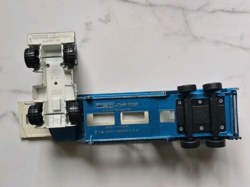 VINTAGE DIECAST - BEDFORD TM CAR TRANSPORTER MATCHBOX SUPERKINGS - Picture 3 of 10