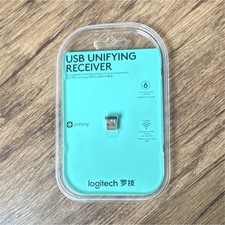 Logitech USB Unifying Receiver Wireless Dongle Silver for PC