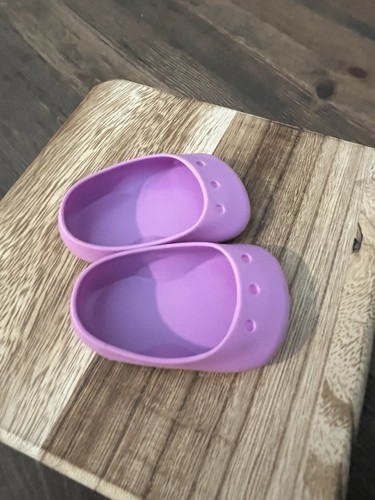 American Girl Viola Lavanda Scarpe Store Esclusiva Bambola 18” Balletto di Gomma Piatto - Foto 2 di 6