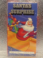 Santa's Surprise Christmas Cartoons Animation VHS New Factory Sealed Videotape