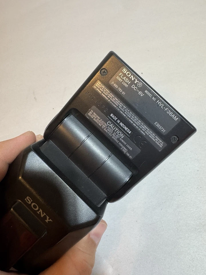 Flash de montaje en zapata Sony HVL F36AM para Sony Foto 2 de 4