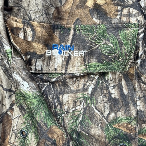 Mens Scent Blocker Jacket S3 Realtree Camo Bone Collector Hunting Full Zip Sz M - Picture 4 of 11