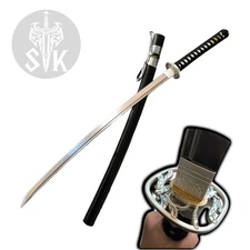 Handmade Katana Dragonfly Plate Katana Black Katana 41 Inch Iaido Training Knife