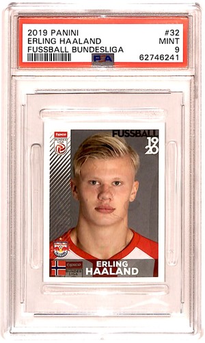 2019 Panini Fussball Bundesliga Erling Haaland #32 PSA 9 IM1