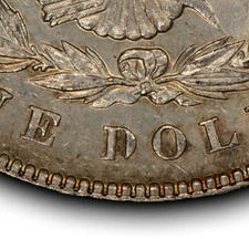 1878 7TF $1 Morgan Silver Dollar - Broken D VAM - SKU-Z6306