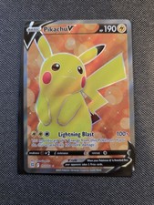 Pikachu V (Full Art) 157/172 Swsh09: Brilliant Stars Holo