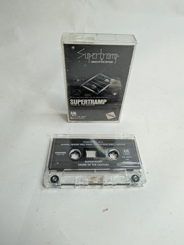 SUPERTRAMP Crime of the Century by Supertramp (Cassette Tape) A&M Chrome VGC - Picture 15 of 18
