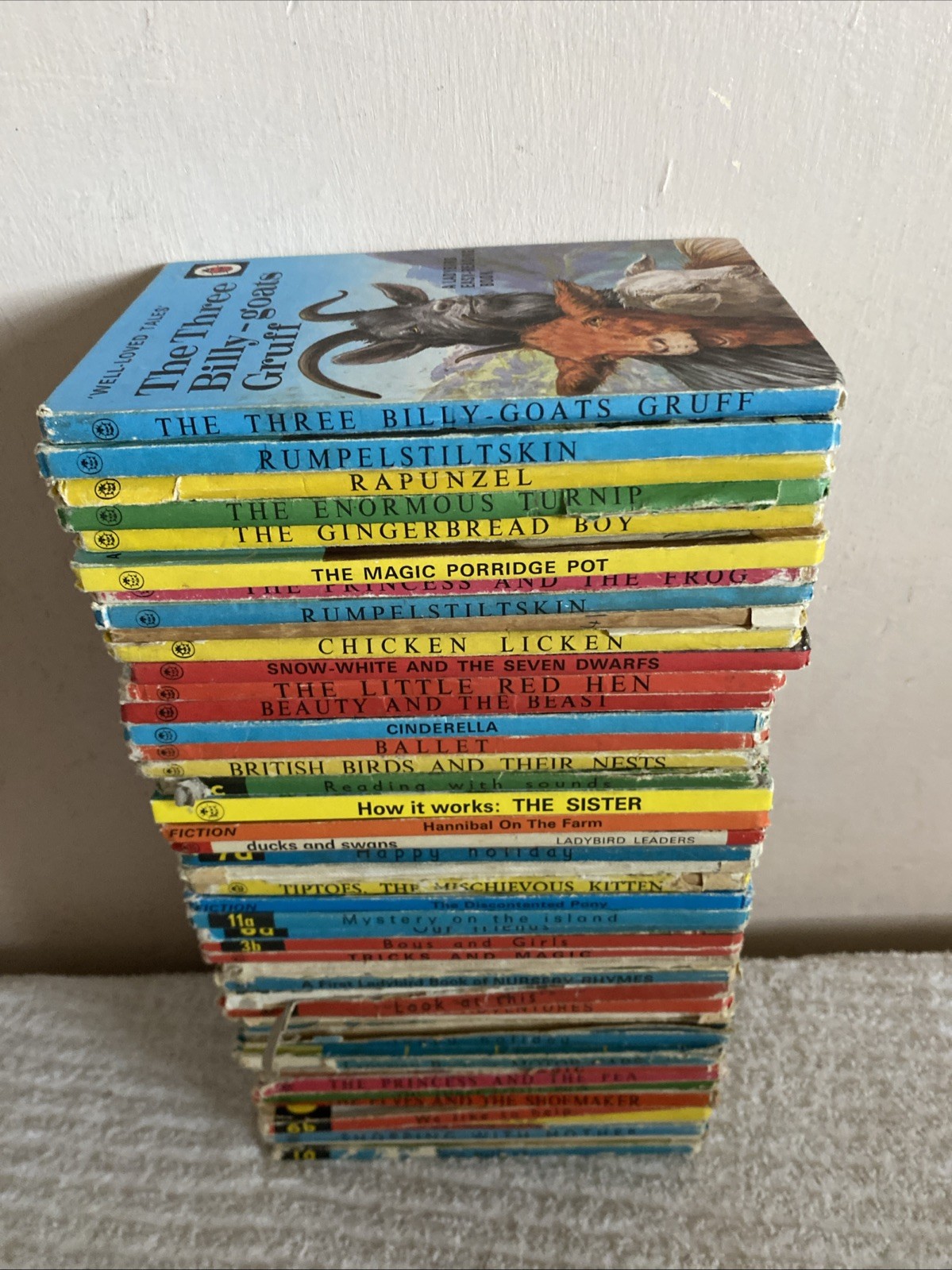 47x Vintage Ladybird Books Series Inc 17x  606D Well Loved Tales - RARE! Bundle