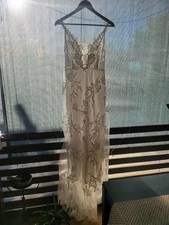 Elegant White Lace Wedding Dress Size 12 AUS