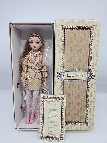 Muñeca Tonner Ellowyne Wilde Tiny Expectations 16" de colección con caja + soporte