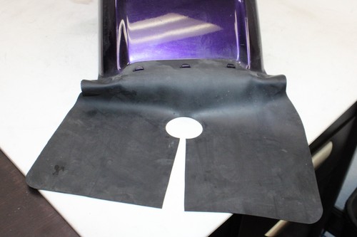 00-03 YAMAHA V STAR 650 XVS650A CLASSIC OEM REAR BACK WHEEL FENDER MUD GUARD - Picture 10 of 15