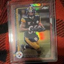 Topps Chrome Jaylen Warren Pittsburgh Steelers #253 Football NFL 2024