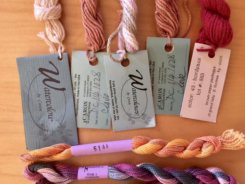 Caron Watercolours Needle Necessities Embroidery & Needlepoint Thread Lot - Picture 2 of 4