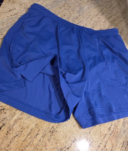Women's Size L BeanSport Swimwear, Pull-On Shorts Cobalt Blue Panty Swim Shorts - Picture 3 of 14