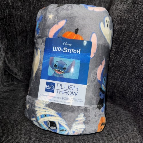 Disney Halloween STITCH MUMIE 5x6 ft übergroße WURFDECKE The Big One NEU!