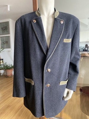 Herren Trachtenjacke von JULIUS LANG Gr.54 Wolle und Kaschmir.