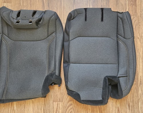 Jeep Wrangler JL Willy's 2018-2025 Factory OEM Upper Rear Cloth Seat Covers 2pc - Picture 3 of 12
