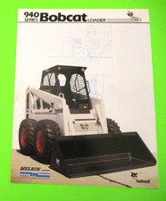 VINTAGE MELROE 940 SERIES BOBCAT LOADER SPECS EQUIPMENT BROCHURE