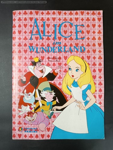 album Panini completo ALICE im WUNDERLAND (TED) 05 con cedola