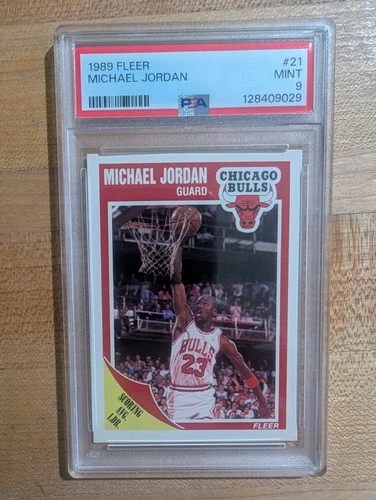 1989-90 Fleer - Michael Jordan #21 PSA 9