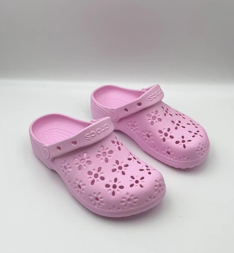 2025 NEW Summer sandals Womens girls flower Classic Lightweight Clogs slippers L - Picture 6 of 23