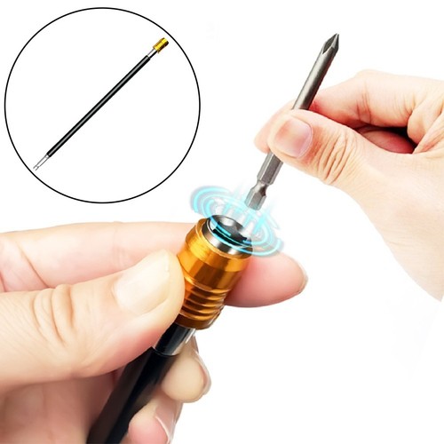 Screwdriver Adapter Magnetic Bit Holder Chrome Vanadium Steel For Drills - Picture 7 of 9