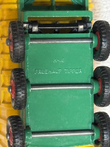 Matchbox King Size K16 Fruehauf Tractor With Tandem Dodge Dump Trailers - Picture 17 of 24