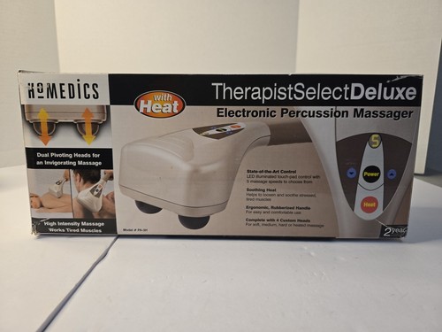 Homedics Therapist Select Deluxe Massaggiatore Elettronico a Percussione con Calore PA-3H - Foto 2 di 13