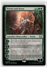 Wrenn and Seven Commander Duskmourn MTG NM