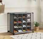 4-Tier 16-Grid Rack Storage Organiser New